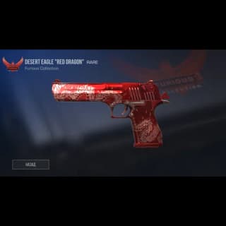 Desert Eagle Red Dragon