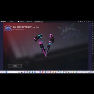 Dual Daggers Grunge