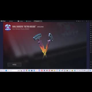 Dual Daggers Retro Arcade