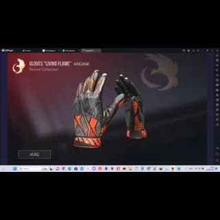 Gloves Living Flame