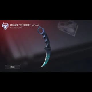 Karambit Cold Flame