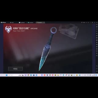 Kunai Cold Flame