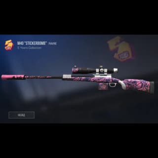 M40 Stickerbomb