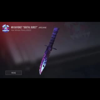 M9 Bayonet Digital Burst
