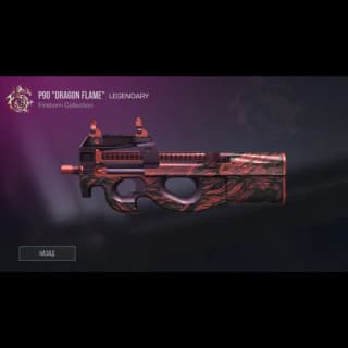 P90 Dragon Flame