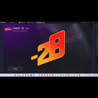 Sticker -28