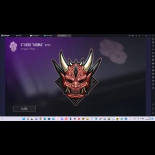 Sticker Akuma