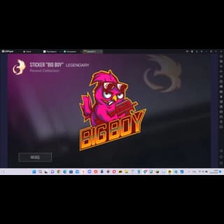 Sticker Big Boy