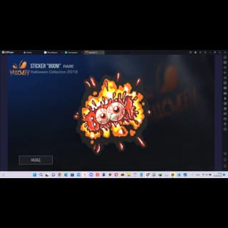 Sticker BOOM