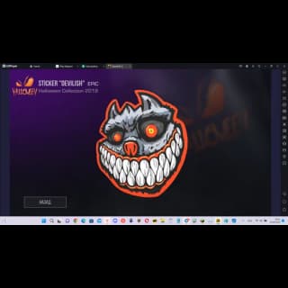 Sticker Devilish