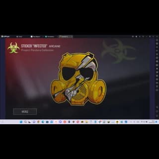 Sticker Infected