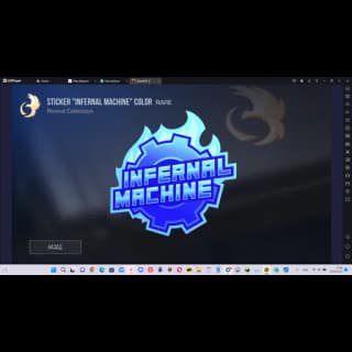 Sticker Internal Machine