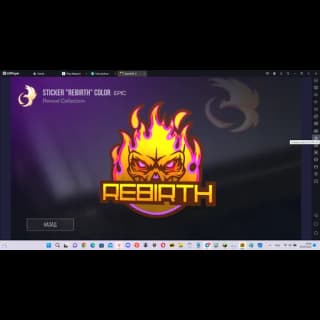 Sticker Rebirth Color