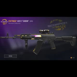 StatTrack AKR12 Carbon