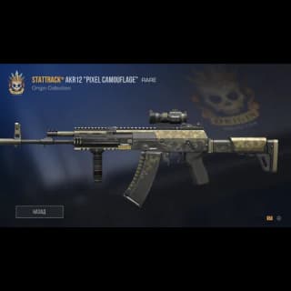 StatTrack AKR12 Pixel Camouflage