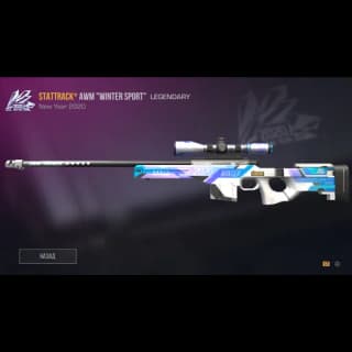 StatTrack awm Winter Sport