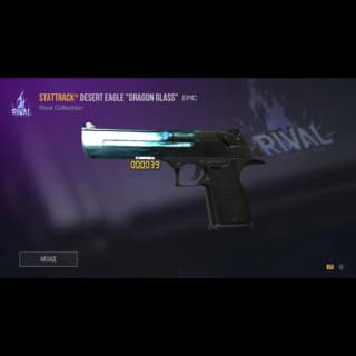 StatTrack Desert Eagle Drafon Glass