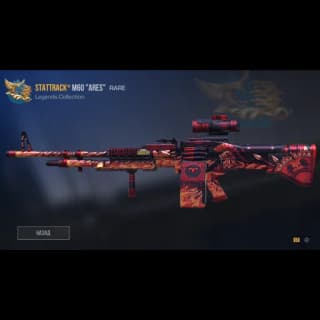 StatTrack M60 Ares