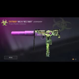 StatTrack MAC10 Melt Away