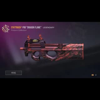 StatTrack P90 Dragon Flame