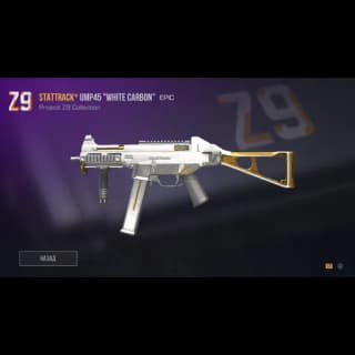 StatTrack UMP45 White Carbon