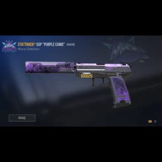 StatTrack USP Purple Camo