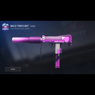 MAC10 Purple Mist